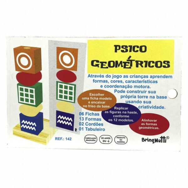 PSICO GEOMETRICOS REF 142 BRINQMUTTI