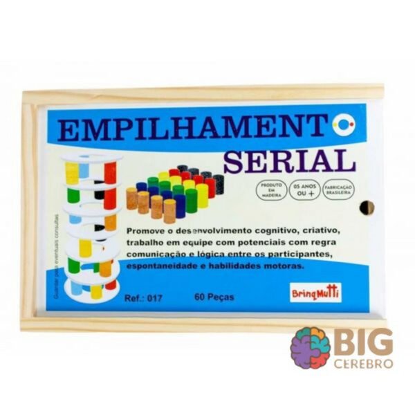 EMPILHAMENTO SERIAL REF 017 BRINQMUTTI