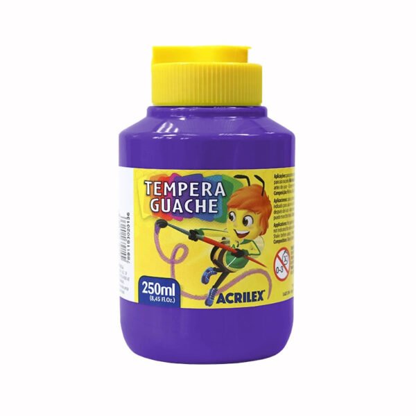TINTA GUACHE 250ML VIOLETA ACRILEX