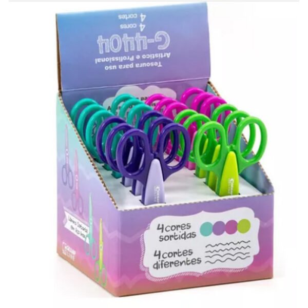 TESOURA PICOTAR 13,5CM G-4404 GRAMLINE - Image 3