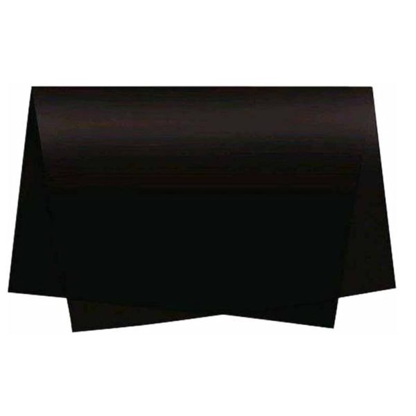 PACOTE DE PAPEL SEDA PRETO 48X60CM C/ 100 20G V.M.P - Image 4