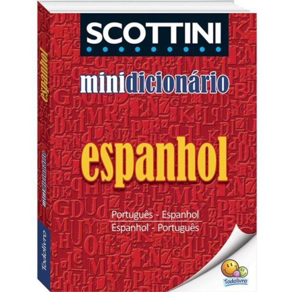 DICIONÁRIO MINI ESPANHOL / PORTUGUÊS 352 PÁGINAS SCOTTINI