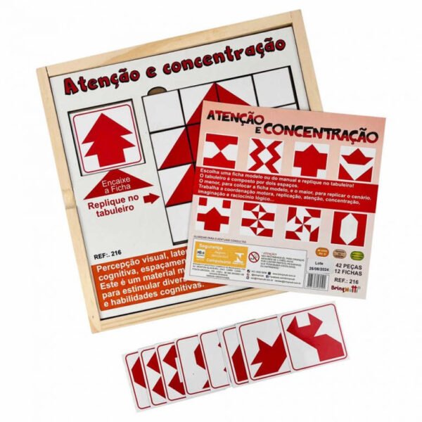 ATENÇÃO E CONCENTRACAO REF 216 BRINQMUTTI - Image 3