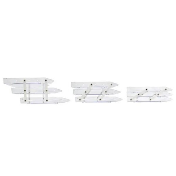 CAIXA PARA CORRESPONDENCIA MOVEL TRIPLA SLIM CRISTAL SELADA WALEU - Image 3