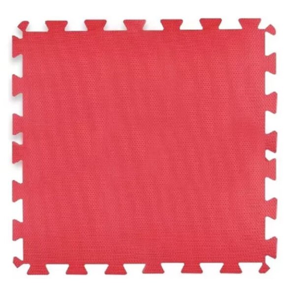 TATAME TEXTURIZADO C/ENCAIXE VERMELHO 100X100X30MM EVAMAX