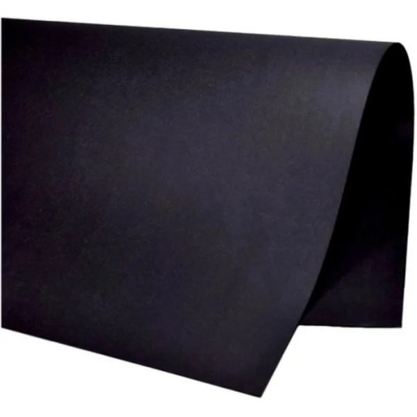 PACOTE DE PAPEL COLORSET DUPLA FACE 48X66 C/ 20FL PRETO VMP - Image 2