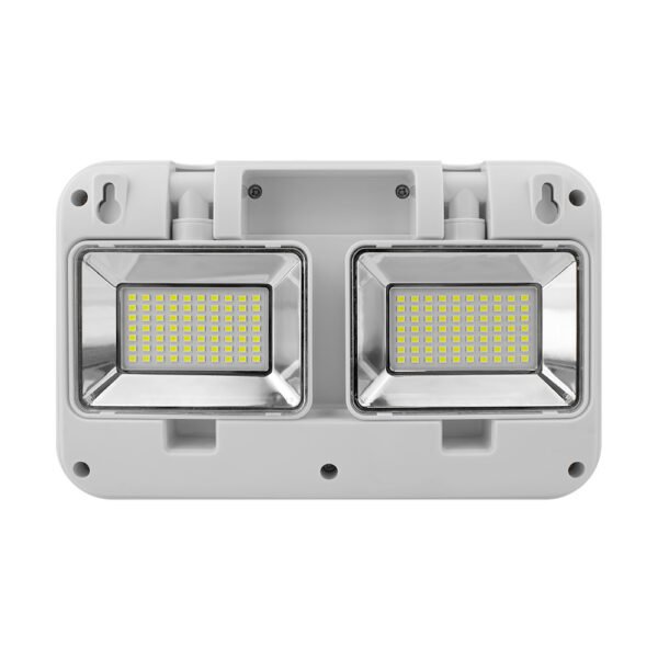 LUMINARIA DE EMERGENCIA LED 2 FAROIS 18W 3000 LUMENS 6500K BLUMENAU - Image 2