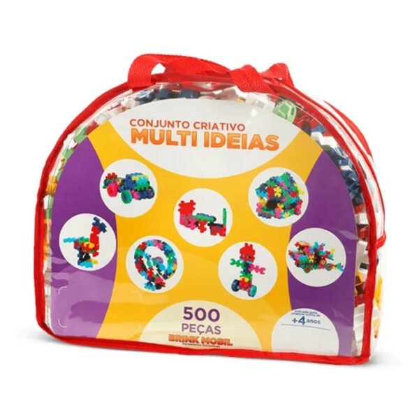 CONJUNTO CRIATIVO MULTI IDEIAS 500PC BRINK MOBIL