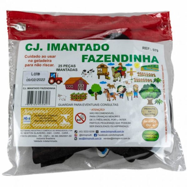CONJUNTO IMANTADO FAZENDINHA REF 079 BRINQMUTTI