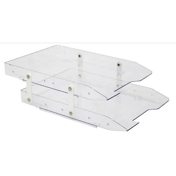 CAIXA PARA CORRESPONDENCIA MOVEL DUPLA SLIM CRISTAL SELADA WALEU
