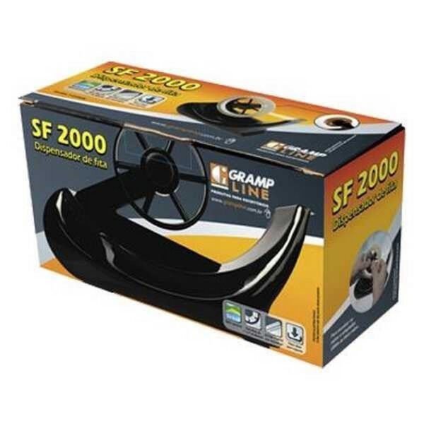 SUPORTE DE FITAS SF-2000 PRETO GRAMPLINE