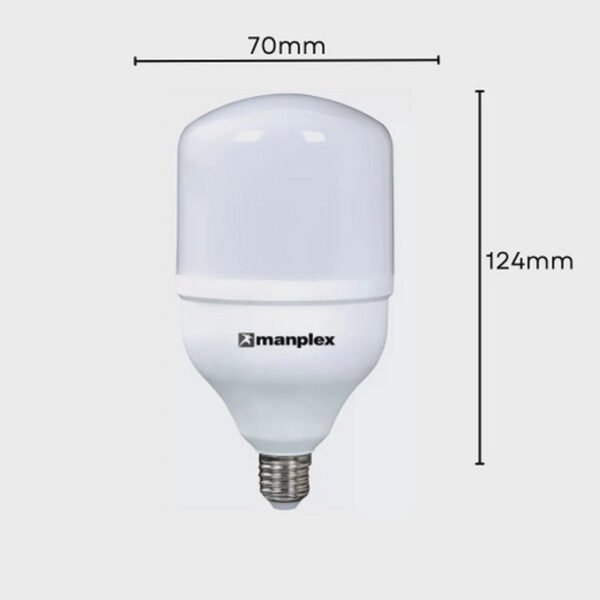 LAMPADA LED BULBO 40W E27 6500K MANPLEX