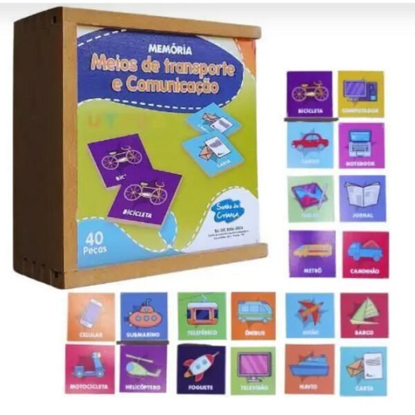 MEMORIA DE MEIOS DE TRANSPORTE E COMUNICACAO SONHO DE CRIANÇA - Image 2