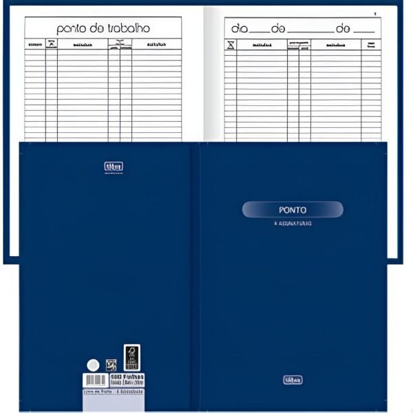 LIVRO PONTO GRANDE 100 FOLHAS AZUL TILIBRA - Image 2