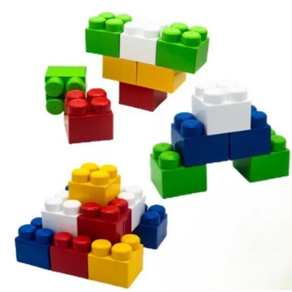 SACOLA MEGA BLOCOS C/ 25 PEÇAS SONHO DE CRIANÇA - Image 2