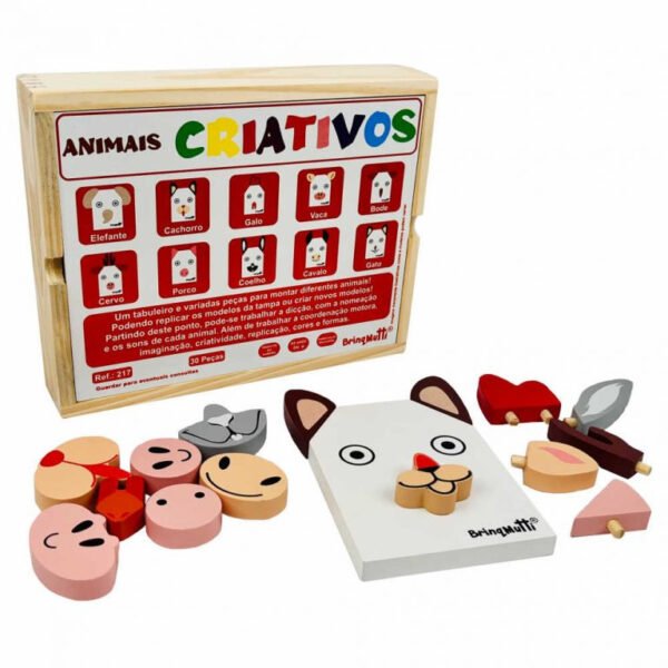 ANIMAIS CRIATIVOS REF 217 BRINQMUTTI