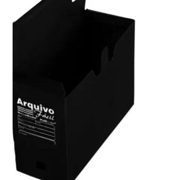 ARQUIVO FACIL ECONOMICO PRETO C/ 10 POLIBRAS - Image 2