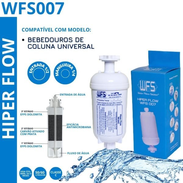 FILTRO BEBEDOURO WFS007 WFS