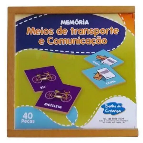 MEMORIA DE MEIOS DE TRANSPORTE E COMUNICACAO SONHO DE CRIANÇA - Image 3