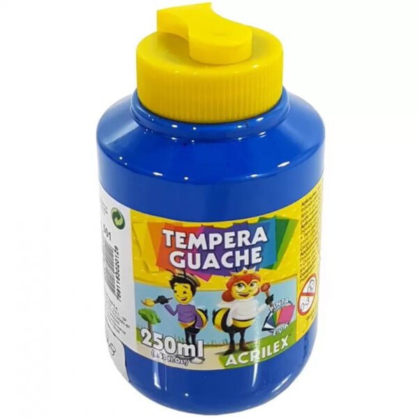 TINTA GUACHE 250ML AZUL TURQUESA ACRILEX