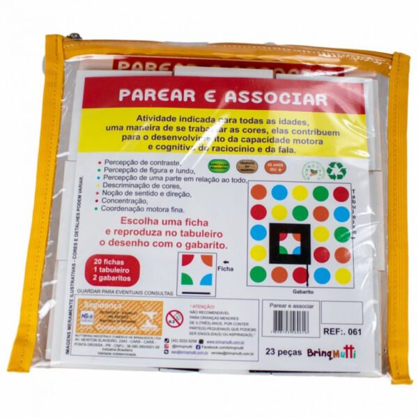 PAREAR E ASSOCIAR REF 061 BRINQMUTTI