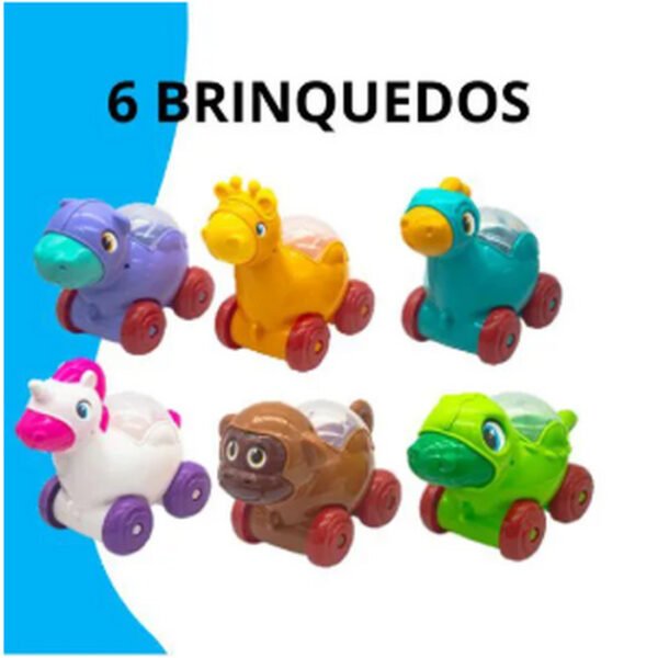 SACOLÃO BICHINHOS FOFINHOS C/6 PEÇAS SONHO DE CRIANÇA - Image 2