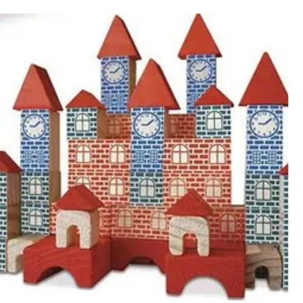 SACOLÃO FUTURO ENGENHEIRO C/700 PEÇAS MADEIRA SONHO DE CRIANÇA - Image 3