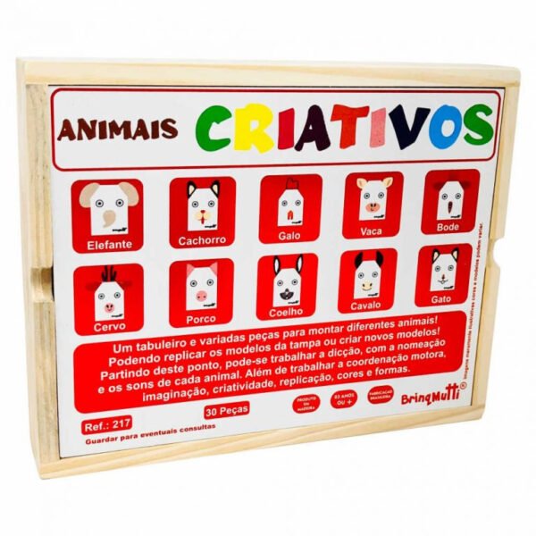 ANIMAIS CRIATIVOS REF 217 BRINQMUTTI - Image 2