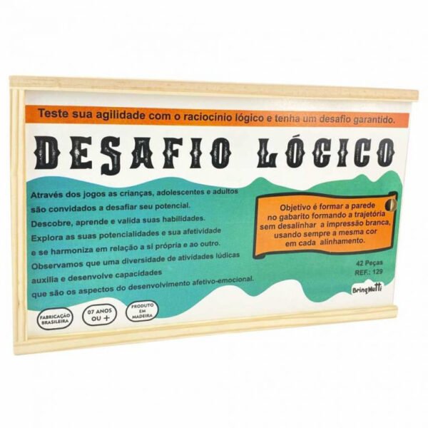 DESAFIOS LOGICOS REF 129 BRINQMUTTI