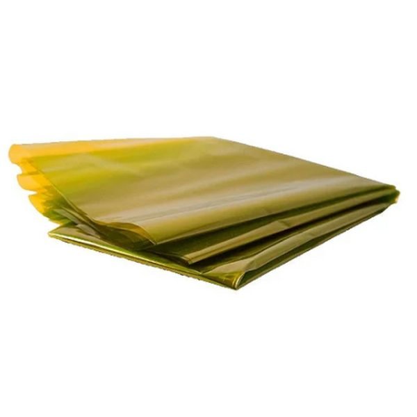 PACOTE DE PAPEL CELOFANE 85X1,00 POLICOR AMARELO C/ 50 CROMUS - Image 2