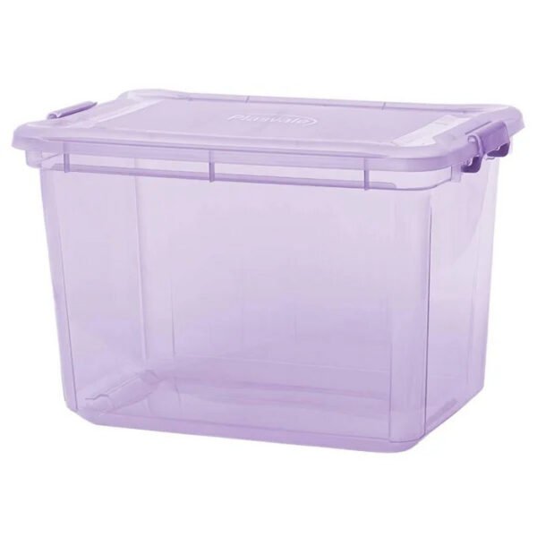 CAIXA ORGANIZADORA 35L LILÁS PLASVALE