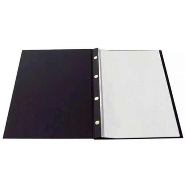 PASTA CATALOGO 50 SACOS C/ VISOR PRETA POLIBRAS - Image 2