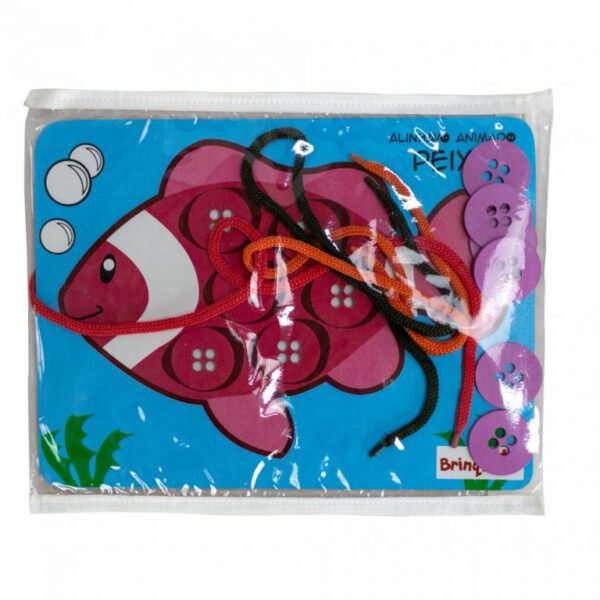 ALINHAVO ANIMADO PEIXE REF 002 BRINQMUTTI