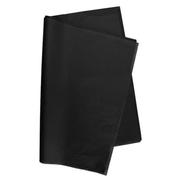 PACOTE DE PAPEL SEDA PRETO 48X60CM C/ 100 20G V.M.P - Image 2