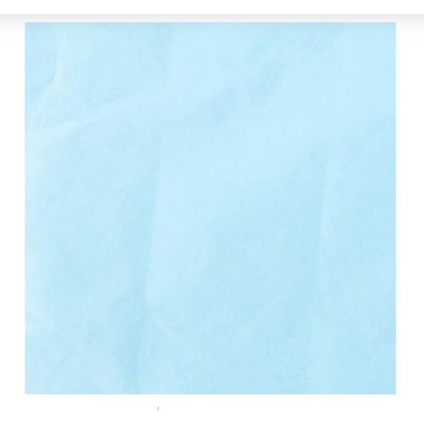 PACOTE DE PAPEL SEDA AZUL CLARO 48X60CM C/ 100 20G V.M.P - Image 2