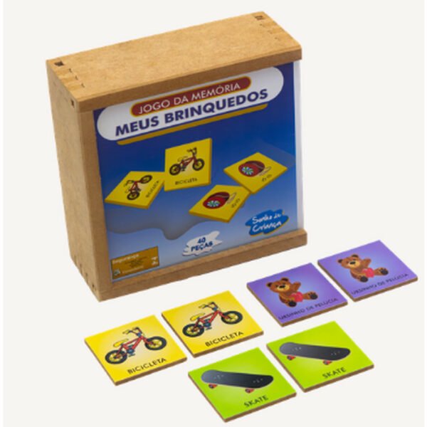 MEMORIA DE MEUS BRINQUEDOS EM MDF SONHO DE CRIANÇA