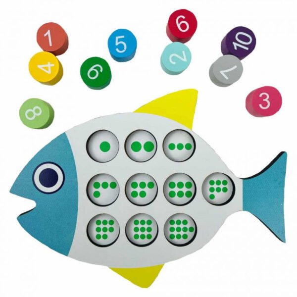 PEIXE NUMERICO REF 234 BRINQMUTTI
