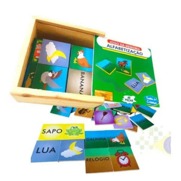 MEMORIA DE ALFABETIZACAO MDF SONHO DE CRIANÇA - Image 3