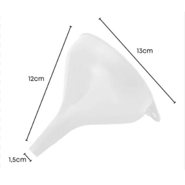 FUNIL POLIPROPILENO 11,5CM MEDIO PLASVALE - Image 2