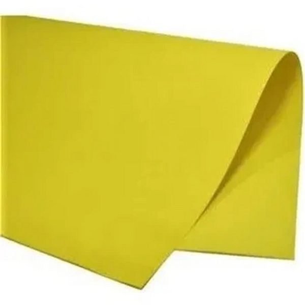 PACOTE DE PAPEL COLORSET DUPLA FACE 48X66 C/ 20FL AMARELO VMP