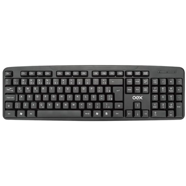 TECLADO BÁSICO C/ USB  TC10 PRETO OEX - Image 2
