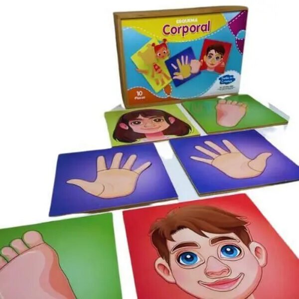 ESQUEMA CORPORAL 10 PLACAS SONHO DE CRIANÇA - Image 2