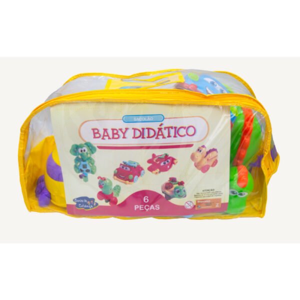 SACOLÃO BABY DIDATICOS C/ 6 PEÇAS SONHO DE CRIANÇA