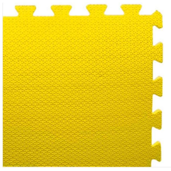 TATAME TEXTURIZADO C/ENCAIXE AMARELO 100X100X20MM EVAMAX - Image 2