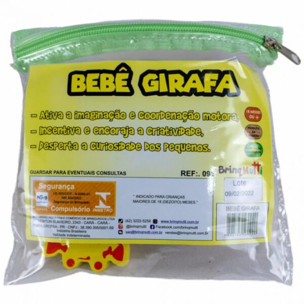 BEBÊ GIRAFA REF 091 BRINQMUTTI - Image 3