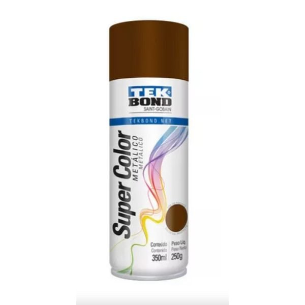 TINTA SPRAY METALICO COBRE 350ML TEK BOND