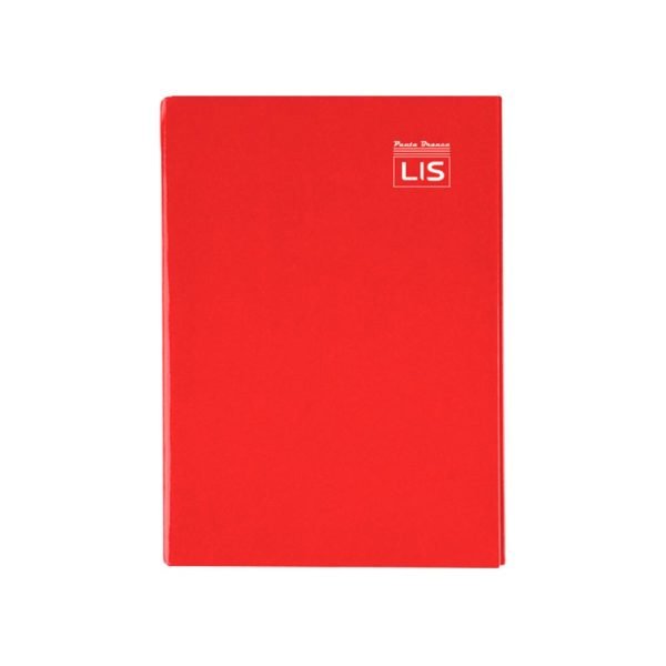 PACOTE DE CADERNO 1/4 CD BROCHURA  96FLS VERMELHO C/5  PAUTA BRANCA