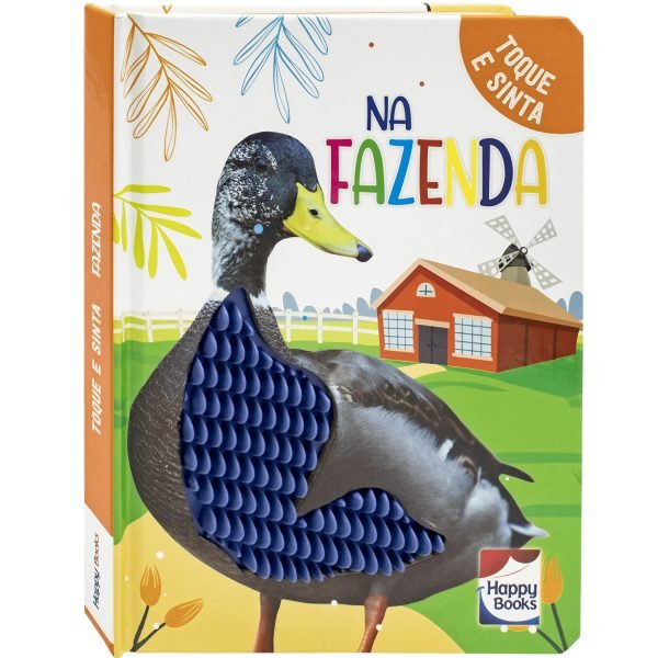 LIVRO TOQUE E SINTA - NA FAZENDA  HAPPY BOOKS