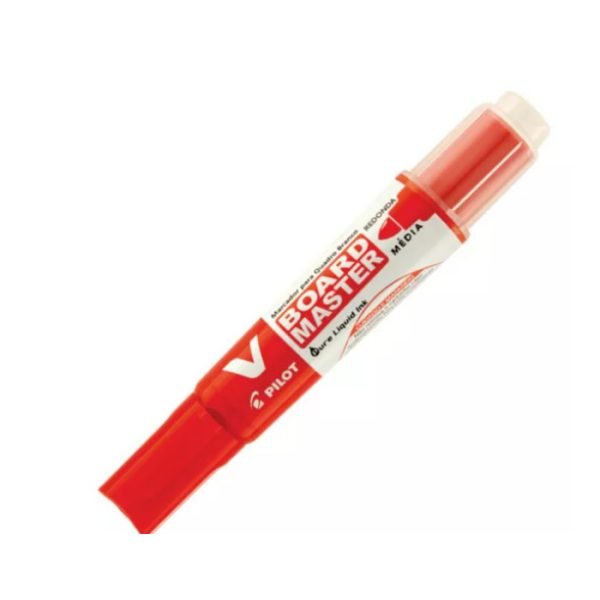 CAIXA DE MARCADOR DE QUADRO BRANCO RECARREGAVEL WBMA-VBM VERMELHO C/12 PILOT - Image 3