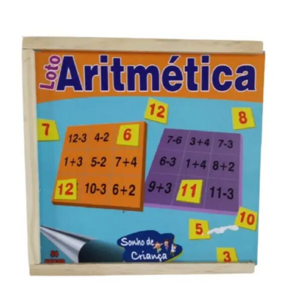 LOTO ARITMÉTICA SONHO DE CRIANÇA